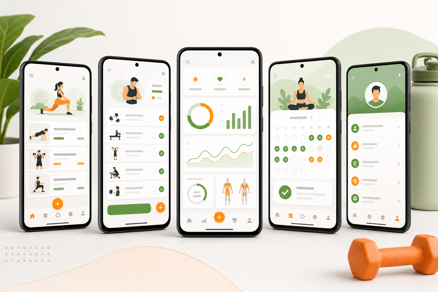 Android 健身记录 App 项目封面