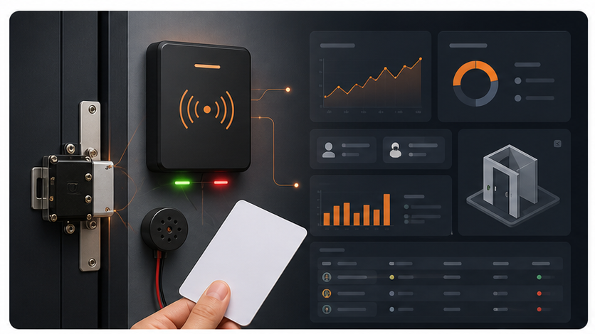 RFID 门禁管理原型 项目封面